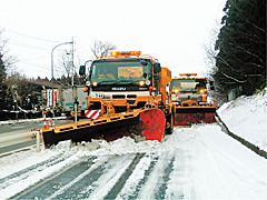 除雪トラック