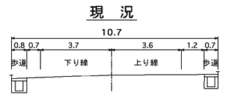 横断図現況