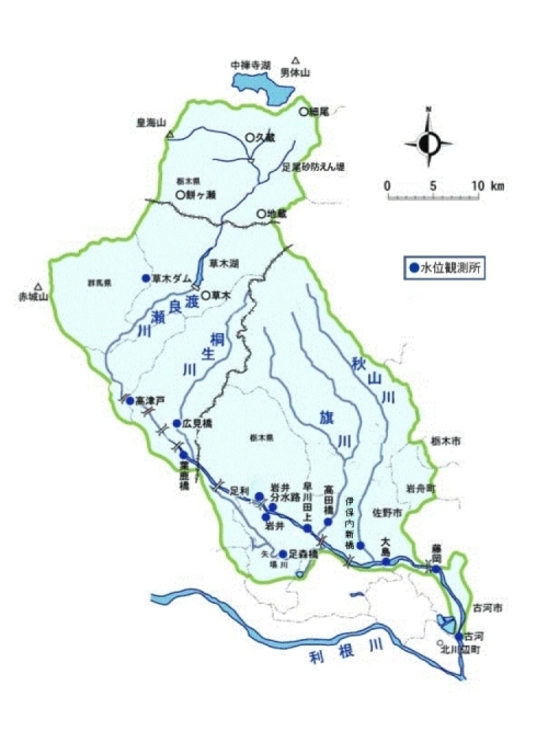 水位観測所マップ