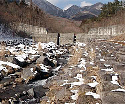 鳥居川床固群の写真1