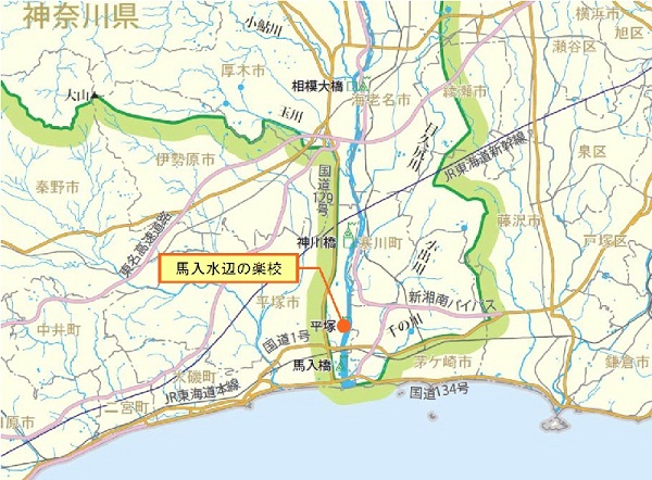 水辺の楽校マップ
