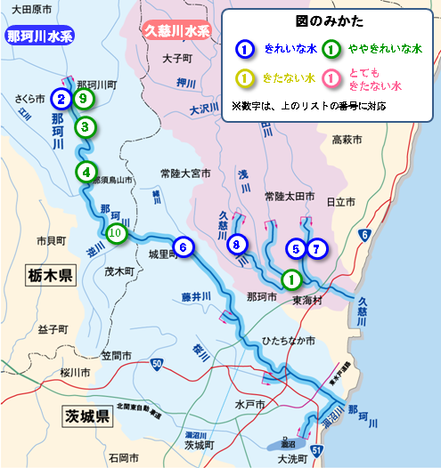 H25水生生物調査調査地点