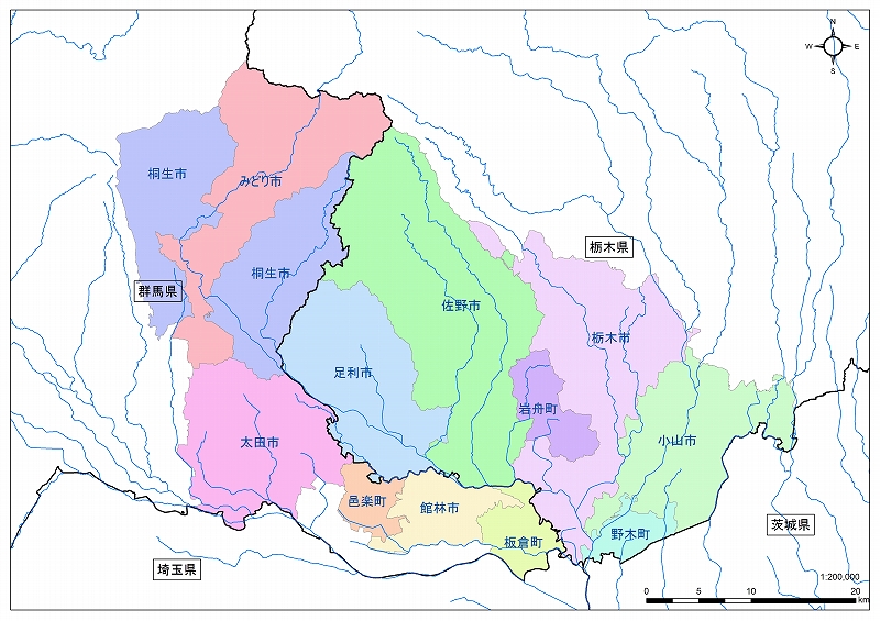 流域市町図