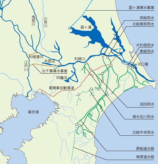 首都圏の水道水