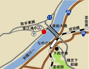 金江津出張所の地図
