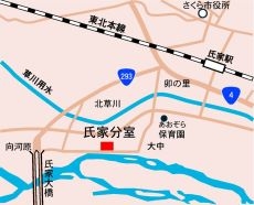 石井出張所の地図