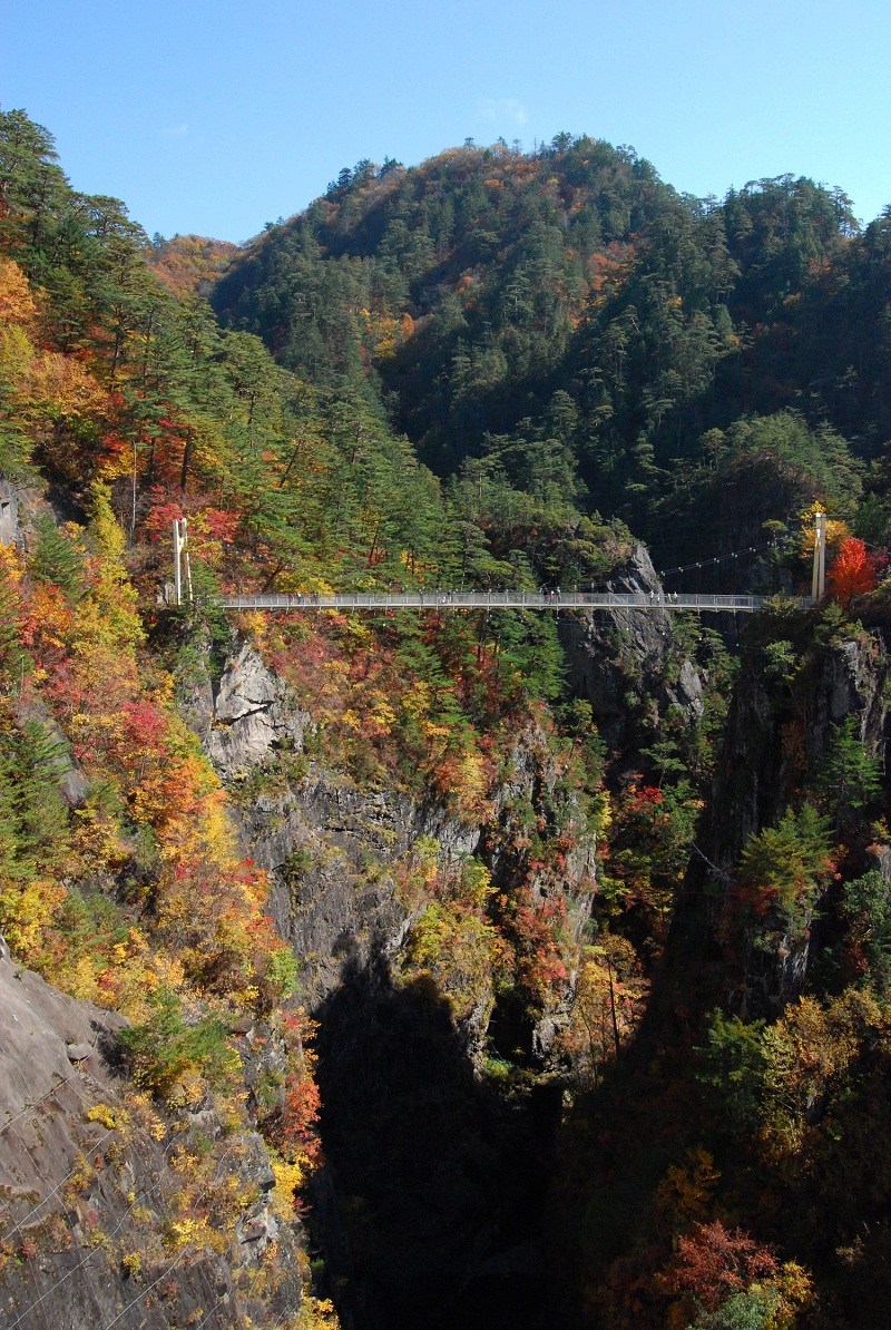 瀬戸合峡渡らっしゃい吊り橋