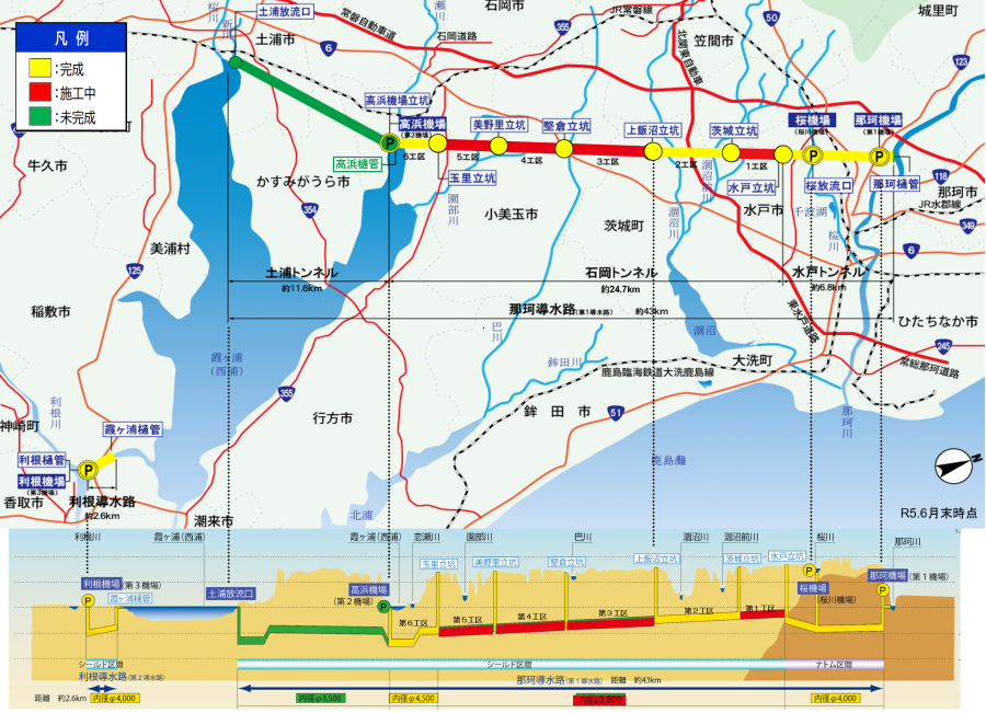 見学施設のご紹介（位置図）