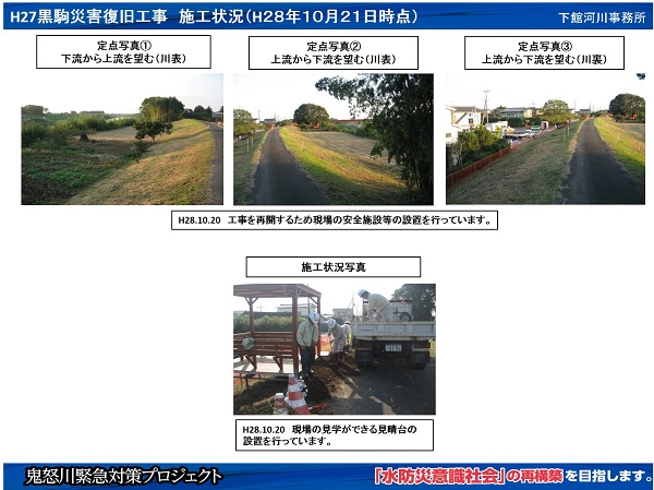 進捗状況（平成28年10月21日）