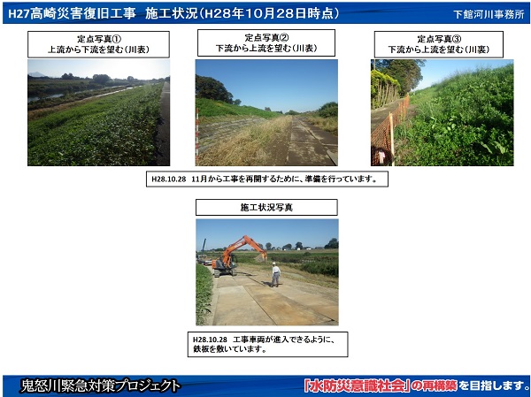 進捗状況（平成28年10月28日）