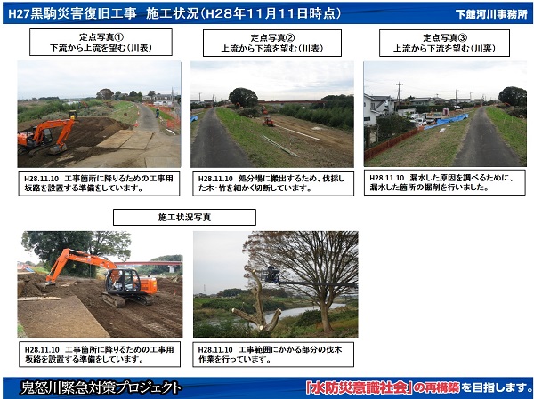進捗状況（平成28年11月11日）