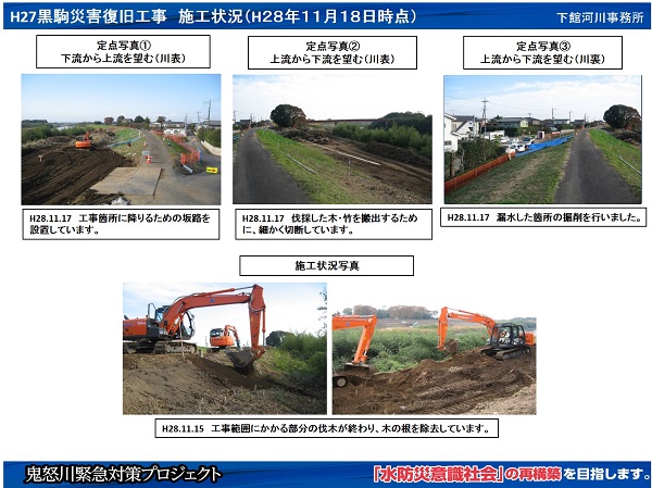 進捗状況（平成28年11月18日）