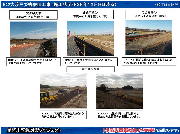 進捗状況（平成28年12月9日）