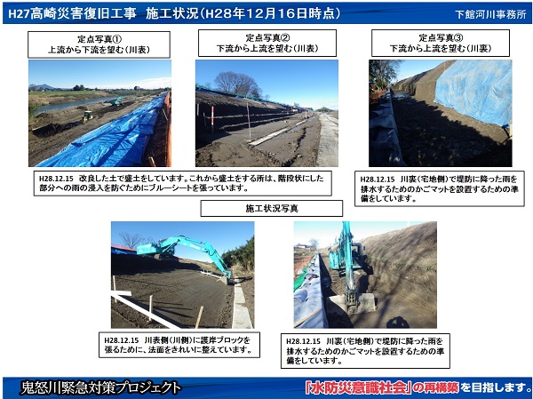進捗状況（平成28年12月16日）