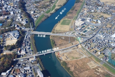 水府橋、JR水郡線