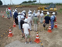 7月22日(2)（上山川工事見学会）(4)