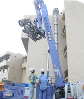 照明車の操作体験