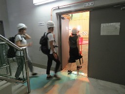 目的地入口に到着