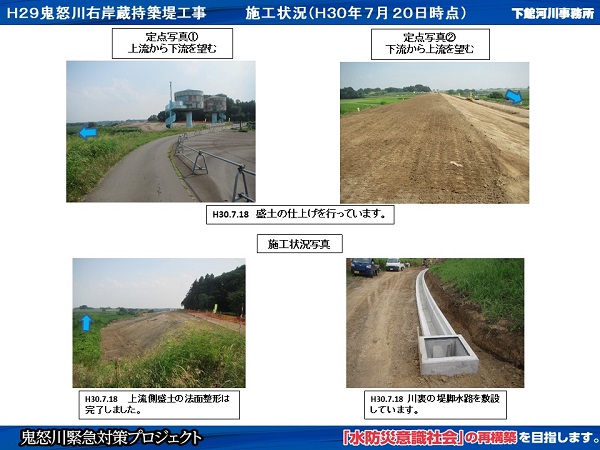 進捗状況（平成30年7月20日）