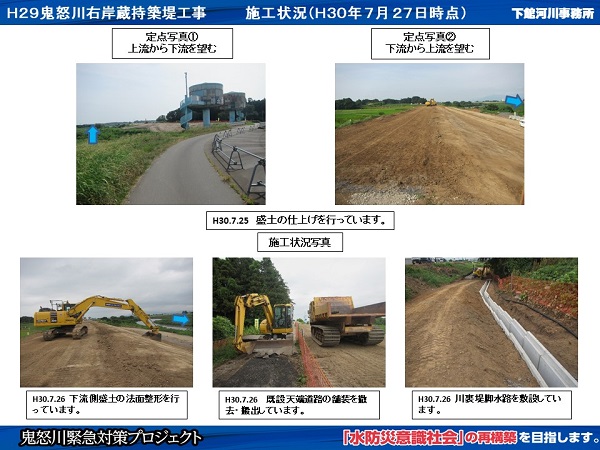 進捗状況（平成30年7月27日）
