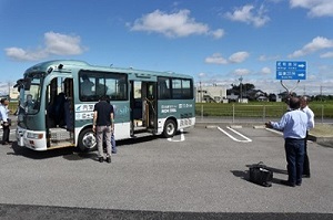 先進モビリティ社製自動運転車両