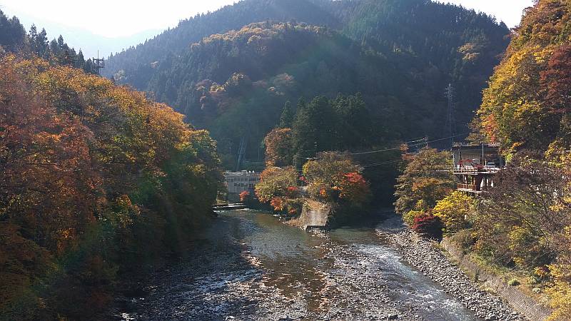 大滝橋上流