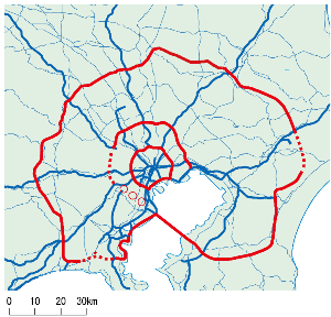 海外の主要都市における環状の整備状況 道路 国土交通省 関東地方整備局