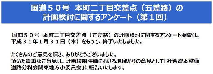 アンケート終了