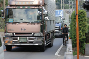 国道246号向原地区改良前