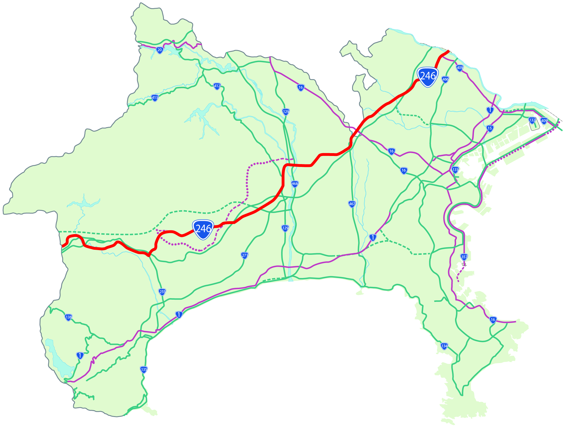 一般国道246号 横浜国道事務所 国土交通省 関東地方整備局