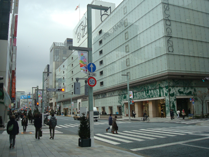 現在の銀座通り