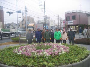 南柏町会フラワーロード会1