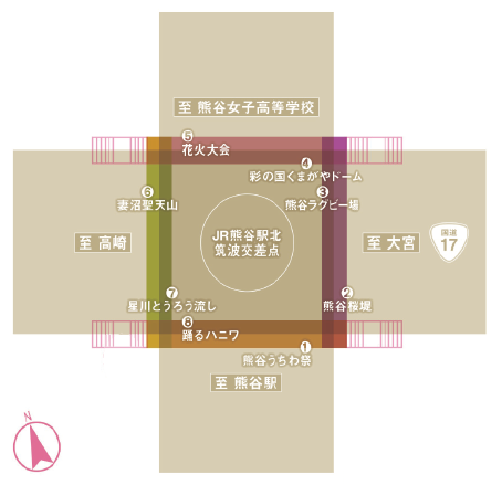 筑波歩道橋平面図