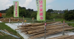 無償で提供する伐採竹（イメージ）