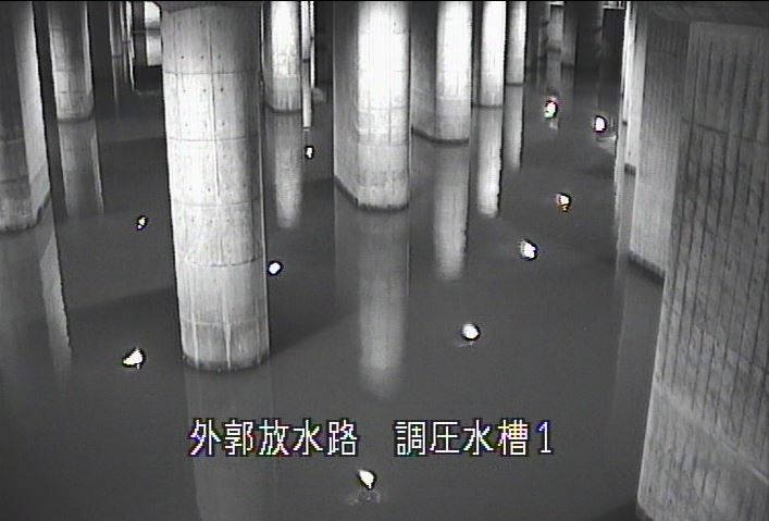 調圧水槽(撮影日時：10月14日 15時30分～16時00分)