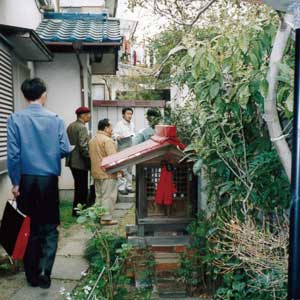 用地調査の様子