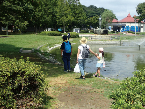 流域内人口は約96万人。また流域面積は2,157 ㎢と茨城県全体の1/3を占める