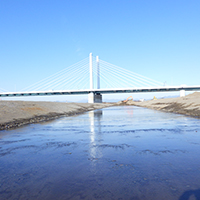 ICT建機による河道掘削