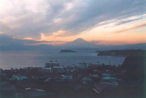 披露山公園夕景