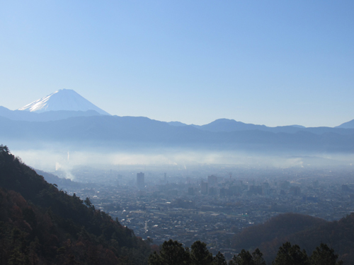 昇仙峡・羅漢寺山パノラマ台