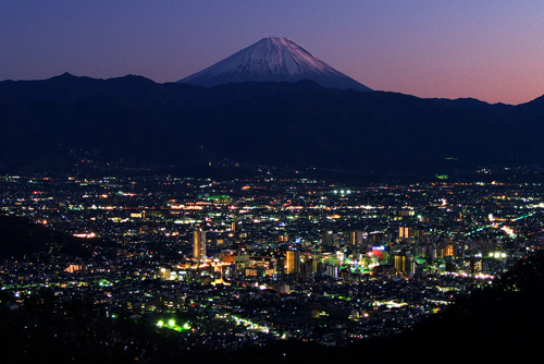 白山夜景