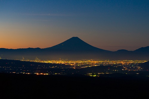 富士山夜景