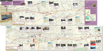 中山道マップ5（深谷宿～上流川）
