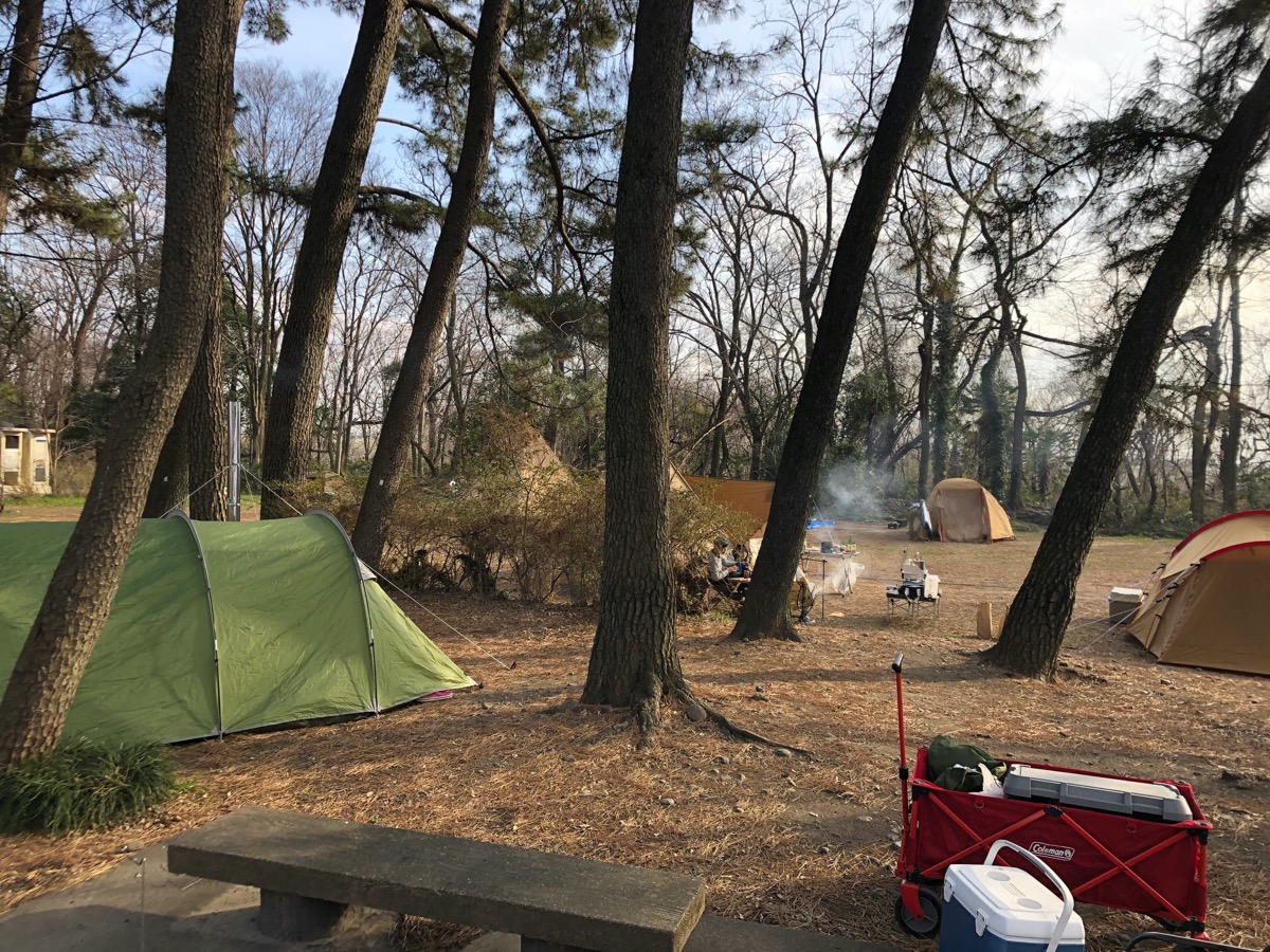 烏川河川敷総合レクリエーション基地公園（角渕キャンプ場）