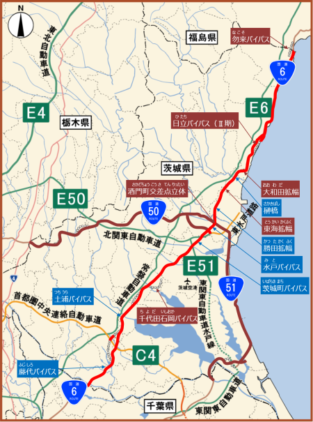 国道6号地図