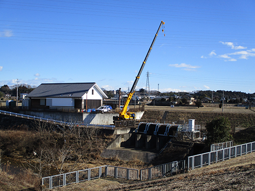 河川氾濫に万全の備えを