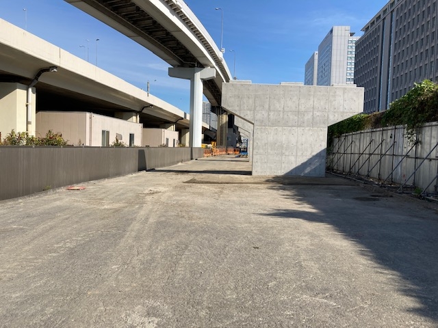 （１）UP11橋脚　施工完了
