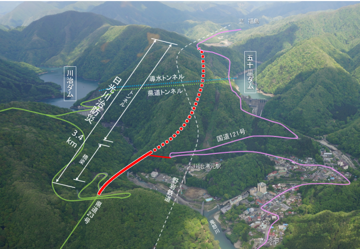 国道121号の写真