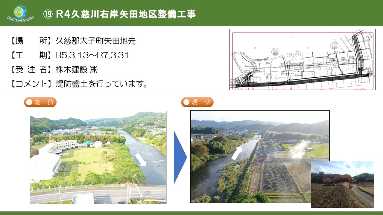 Ｒ４久慈川右岸矢田地区整備工事