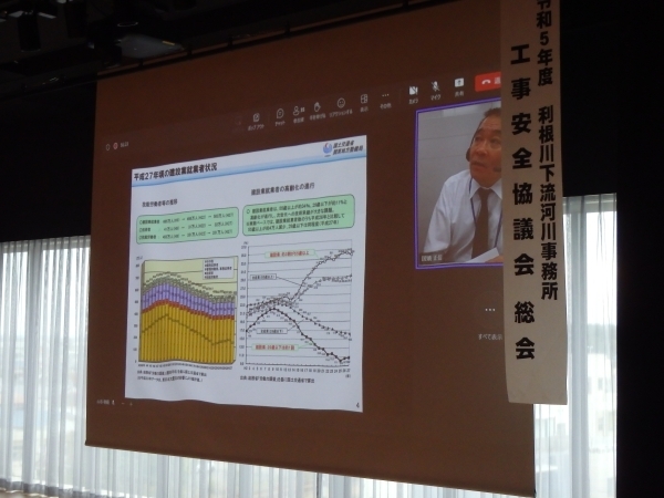 建設情報・施工高度化技術調整官 の講話